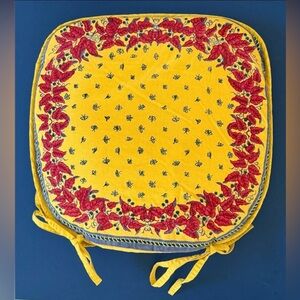 4 pcs Williams Sonoma Dining Chair Cushion Covers